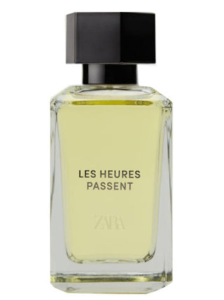 Les Heures Passent (Into The Joyful) Zara for women perfume image - elegant fragrance bottle on a white background