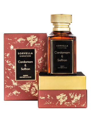 Cardamom & Saffron Sorvella Perfume for Women and Men - Exquisite Unisex Fragrance - Buy Online Now