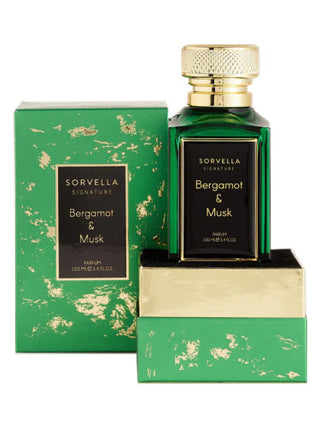 Premium Bergamot & Musk Sorvella Perfume for Women and Men - Exquisite Fragrance Bottled