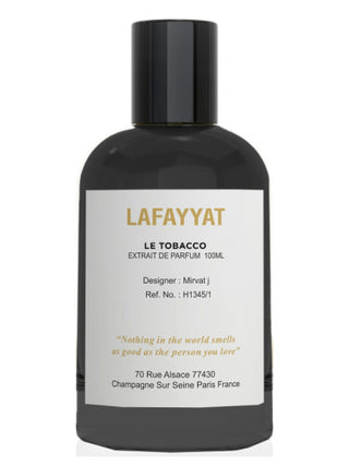 Le Tobacco Lafayyat Perfume for Women and Men - Fragrance Bottle - Buy Now