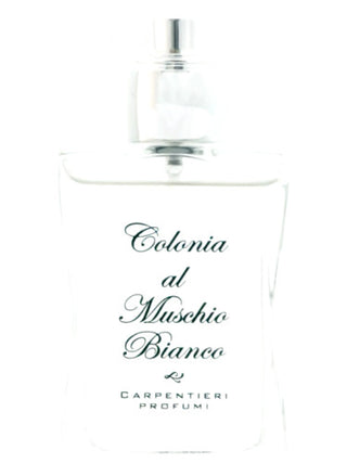 Muschio Bianco Carpentieri Profumi Unisex Perfume - Exclusive Fragrance for Women and Men - This alt text is concise, includes relevant keywords such as Muschio Bianco, Carpentieri Profumi, Unisex Perfume, Women,