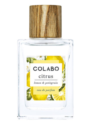 Colabo Citrus Lemon & Petitgrain Perfume for Women and Men - Refreshing Unisex Fragrance