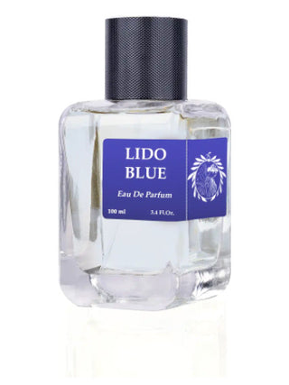 Mens LIDO BLUE Athena Fragrances Perfume - Captivating scent in a blue bottle