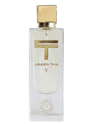 V London London Time for Women Perfume - Elegant fragrance bottle on white background