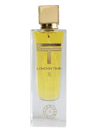 X London London Time Perfume for Women and Men - Elegant Fragrance Bottle