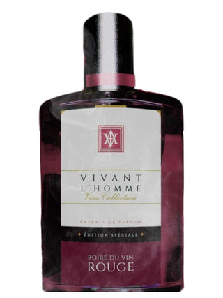 VIVANT LHomme Boire du Vin Rouge Cosméticos Mens Perfume - Elegant Fragrance Bottle