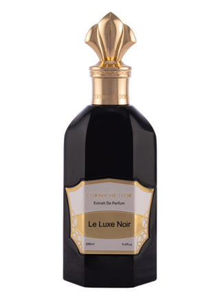 Le Luxe Noir Corniche DOr Unisex Perfume - Exquisite Fragrance for Women and Men