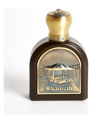 Khaimah Emirates Pride Perfumes for women and men - Luxurious fragrance bottle on white background