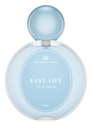 Easy Life Mother of Pearl womens perfume bottle - elegant fragrance for classy women