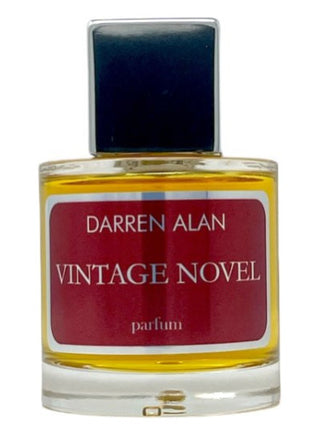 Vintage Novel Darren Alan Perfumes for Women and Men - Premium Fragrance Bottle on White Background