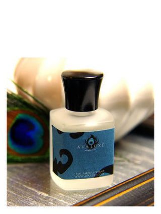 Loves True Bluish Light Ava Luxe for women - Elegant and captivating perfume bottle on white background