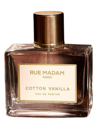 Unisex Cotton Vanilla Rue Madam Paris Perfume - Fragrance for Women and Men