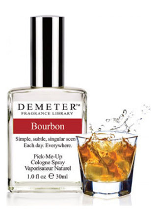 Bourbon Demeter Fragrance for Women - Exquisite perfume bottle on a white background