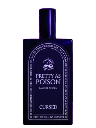 Pretty As Poison Cursed Perfume for Women - Elegant fragrance bottle on white background