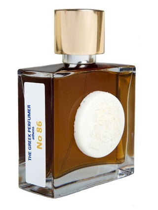 Perfume No.86 The Greek Perfumer for women and men - Fragrance bottle on white background