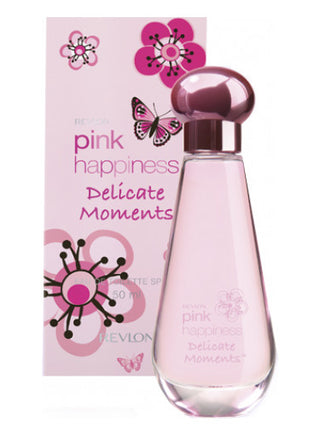 Revlon Pink Happiness Delicate Moments Perfume for Women - Floral Fragrance Bottle