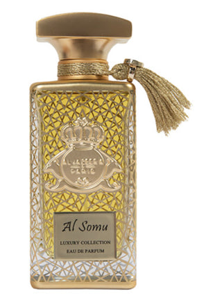 Al Somu Al-Jazeera Perfumes for women and men - luxurious fragrance bottle on white background