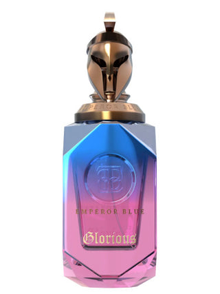 Glorious Emperor Blue Womens Perfume - Elegant fragrance bottle with blue design