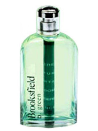 Mens B. Green Brooksfield Perfume - Elegant fragrance in a green bottle