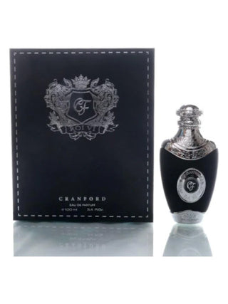 Roi VI Black Cranford Mens Perfume - Elegant black bottle with luxury fragrance