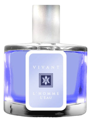 Vivant LHomme LEau VIVANT Cosméticos Mens Perfume - Elegant Fragrance Bottle