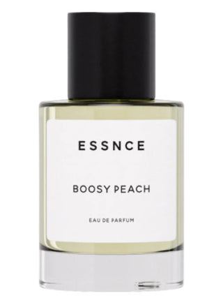 Boosy Peach ESSNCE Perfume for Women and Men - Elegant Fragrance Bottle on White Background