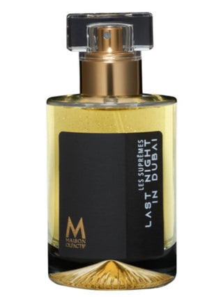 Last Night in Dubai MAISON OLFACTIF Unisex Perfume - Exotic Fragrance for Men and Women