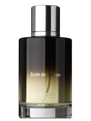 Écrin de Vetiver Ladenac Mens Perfume - Elegant fragrance bottle on white background