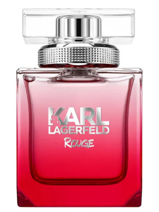 Karl Lagerfeld Rouge Perfume for Women - Elegant Fragrance Bottle