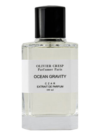 Ocean Gravity CZAR perfume for women and men - Fragrance bottle on white background