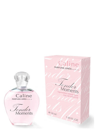 Caline Tender Moments Grès womens perfume - Elegant fragrance bottle on white background