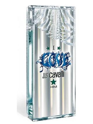 Roberto Cavalli Just Cavalli I Love Him for Men Perfume Bottle - Best Mens Fragrance Image