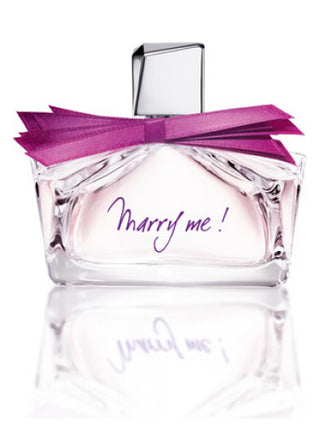 Marry Me Lanvin womens perfume - Elegant fragrance bottle on a white background