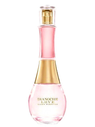 Certainly! The best SEO image alt text for the perfume image would be:

Dianoche Love Night Daisy Fuentes Perfume for Women - Buy Online

This alt text is concise, includes relevant keywords, and is designed to attract users who are looking to purchase this specific perfume.