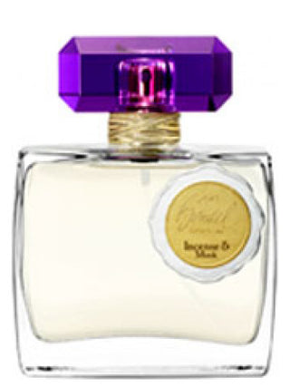 Incense & Musk Henri Bendel Womens Perfume - Elegant fragrance bottle on white background