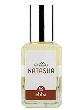 Miss Natasha Ebba Los Angeles Womens Perfume - Elegant fragrance bottle on white background