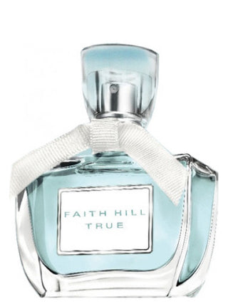 Faith Hill Faith Hill for women perfume - elegant fragrance bottle on white background