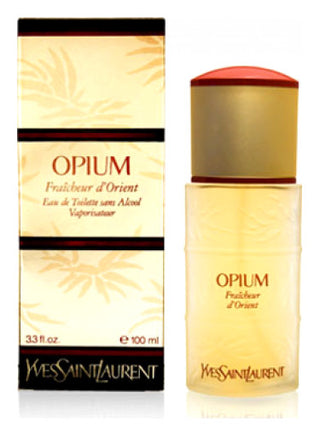 Opium Fraicheur dOrient Yves Saint Laurent womens perfume bottle - exquisite fragrance for elegant women