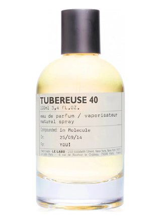 Le Labo Tubereuse 40 Perfume for Women and Men | Fragrance Bottle Image