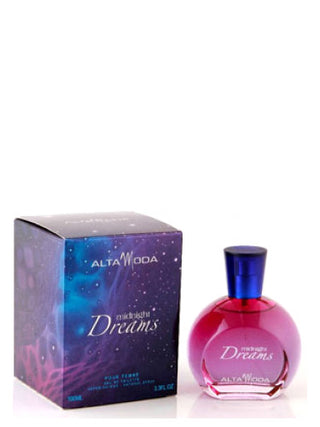 Midnight Dreams Alta Moda womens perfume - elegant fragrance in a stylish bottle