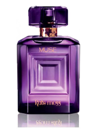 Vintage Muse Kate Moss perfume for women - elegant fragrance bottle on white background