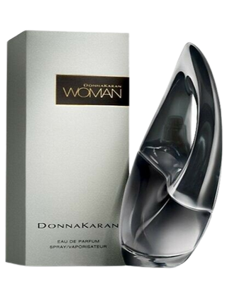 Woman Donna Karan Perfume for Women - Elegant fragrance bottle on white background