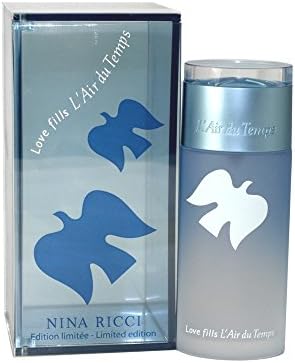 Love Fills LAir du Temps Nina Ricci Womens Perfume - Elegant Bottle Design - Buy Online Now