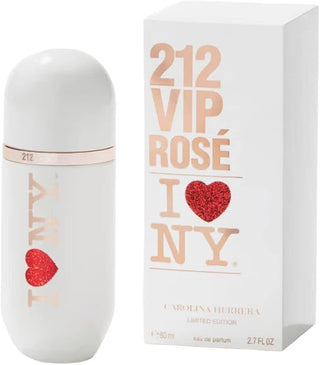 Carolina Herrera 212 VIP Rosé Love NY perfume for women - luxurious fragrance in elegant bottle