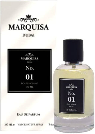 Mens No. 01 Pour Homme Marquisa Dubai Perfume - Luxury Fragrance in Elegant Bottle