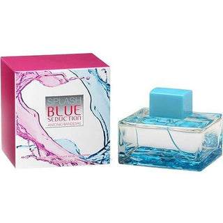 Blue Seduction for Women by Antonio Banderas Perfume - Splash Fragrance Bottle