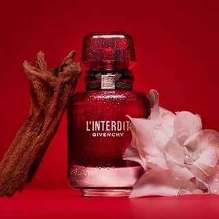 Givenchy LInterdit Eau de Parfum Rouge Ultime for Women - Exquisite fragrance in a red bottle, ideal for all occasions. Buy now for a captivating scent experience!