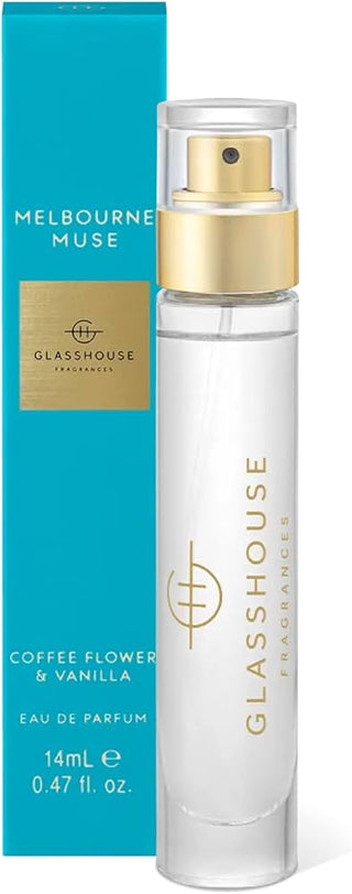 Melbourne Muse Glasshouse Perfume for Women - Elegant fragrance bottle on white background