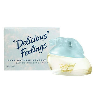 Delicious Feelings Gale Hayman Womens Perfume - Elegant Floral Fragrance Bottle