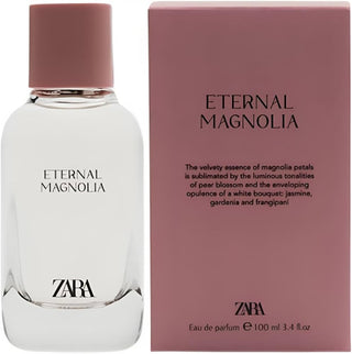 Zara Eternal Magnolia Perfume for Women - Floral Fragrance in Elegant Bottle